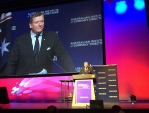 Brogden at AICD Conference