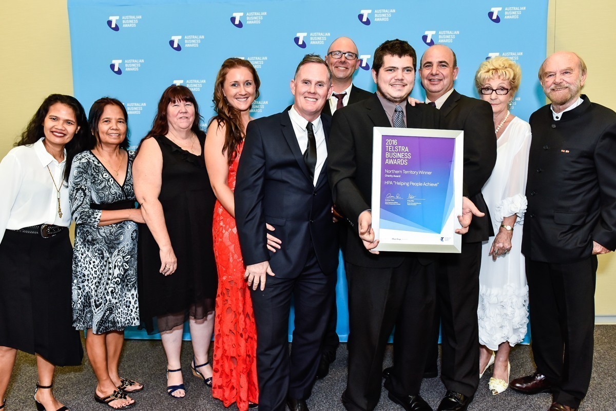 Tony Burns and the team at the Telstra Business Awards