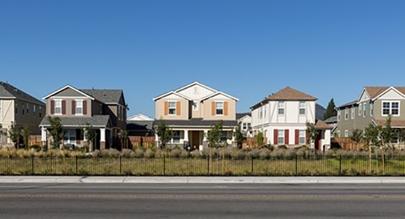 row of houses