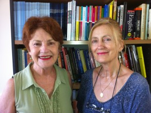 L-R Researchers Sandy Darab & Yvonne Hartman