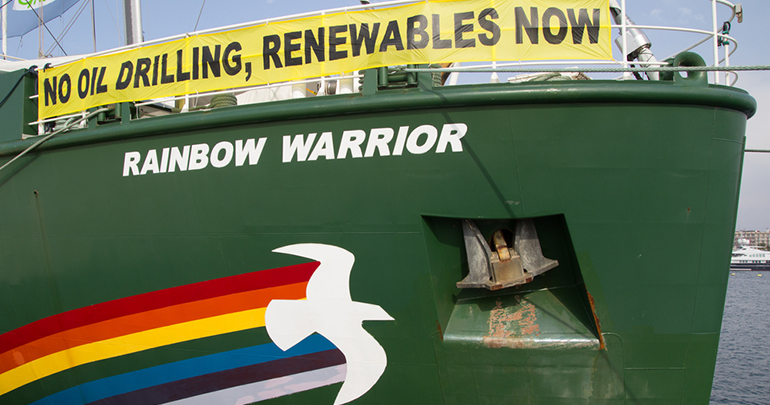 Greenpeace Rainbow Warrier