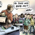 homeless children cartoon