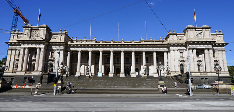 Parliament house melbourne