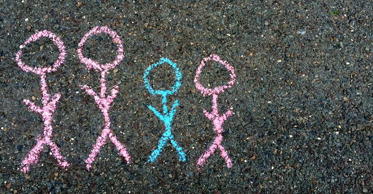 Stick figure families