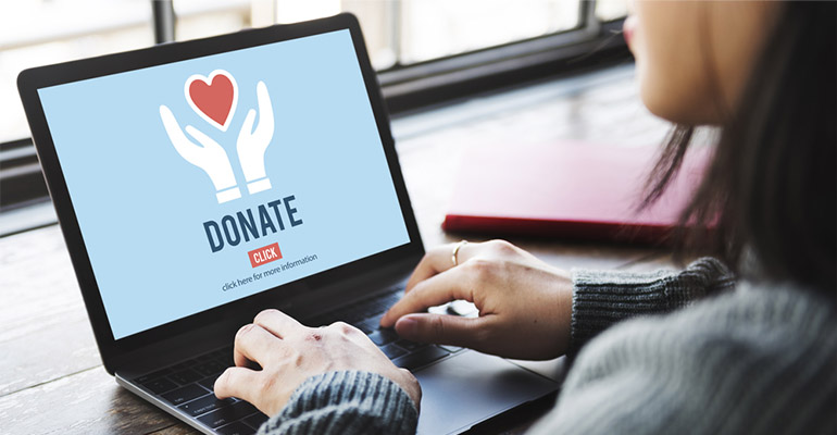 online donations