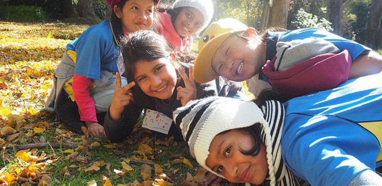 Girl Guides on Camp