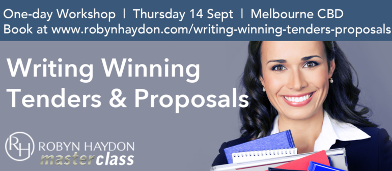 Master Class: Writing Winning Tenders & Proposals