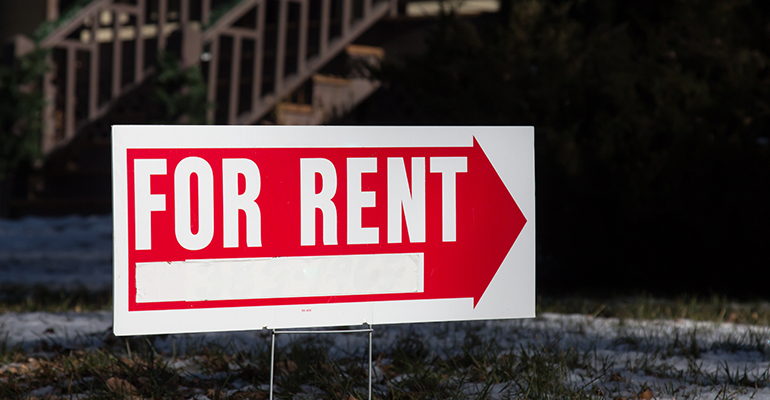 for rent sign