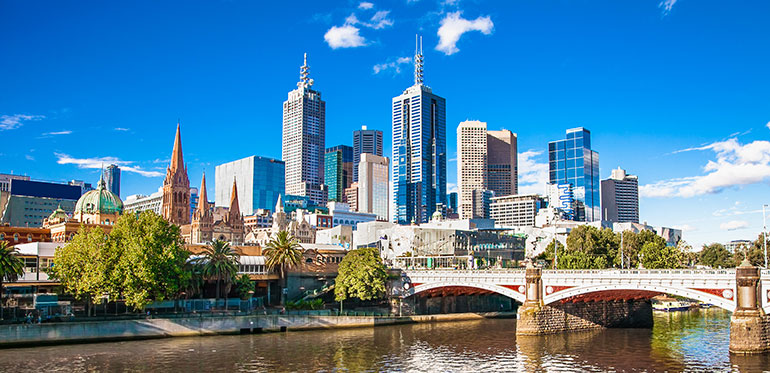 Melbourne skyline