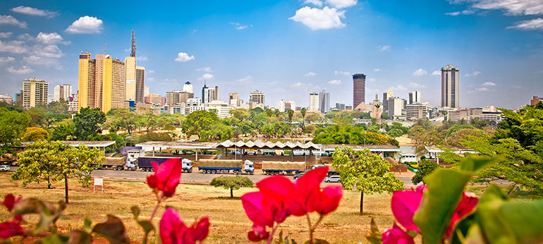 Nairobi skyline