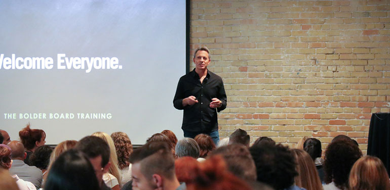 Dan Pallotta at Bolder Board training