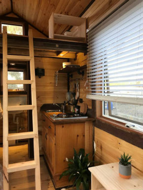 inside a tiny house