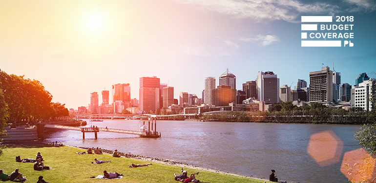 City scape of Brisbane