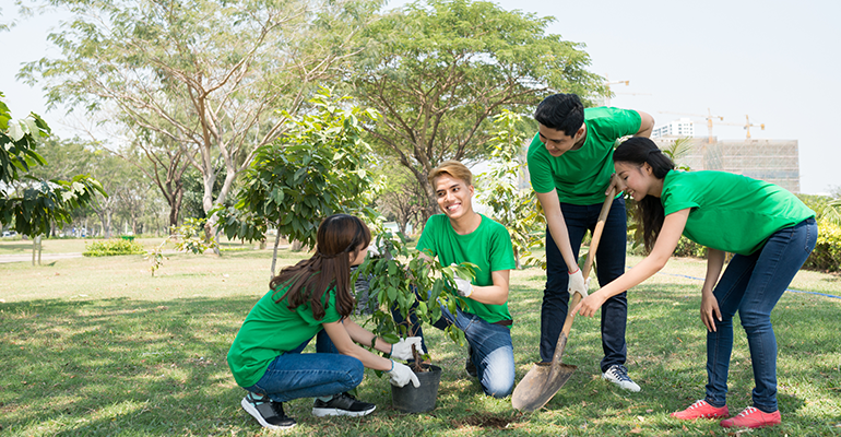 volunteers