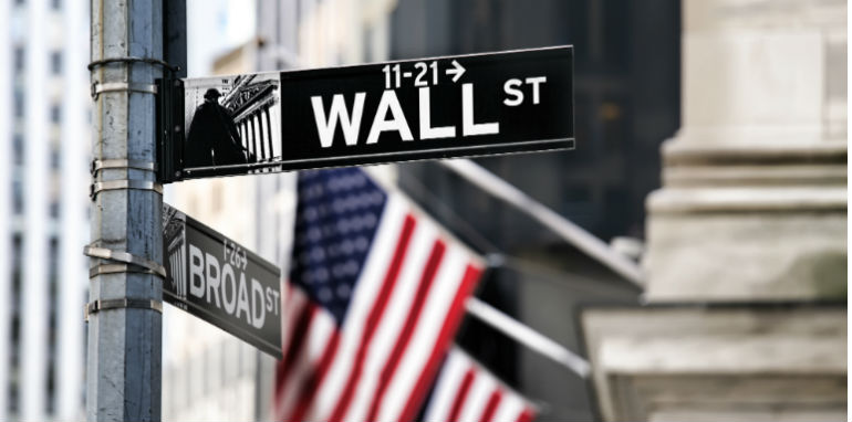 Street sign for Wall Street