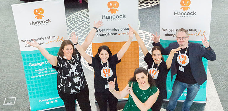 The team at Hancock Creative