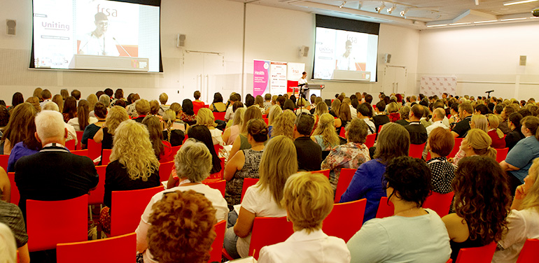 Crowd at FRSA conference in 2017