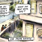 Our polite society cartoon