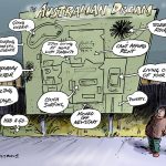 Australian Dream Cartoon