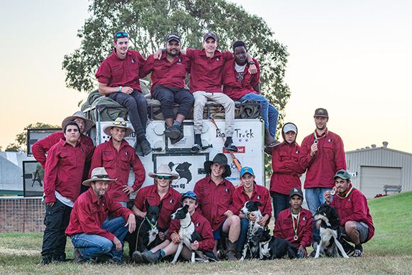 Backtrack Boys on a truck. Photo: Clayton Rose.