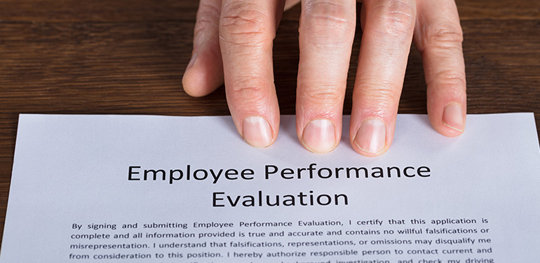 employee performance evaluation form