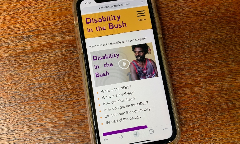 Disability in the Bush app