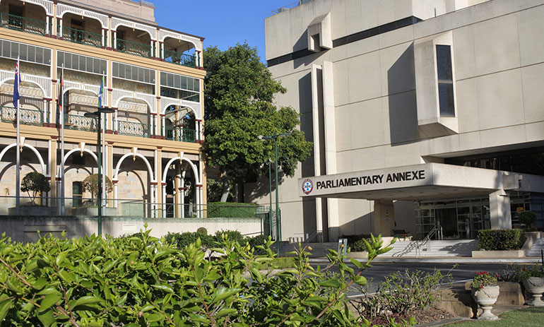 Queensland Parliament House in Brisbane