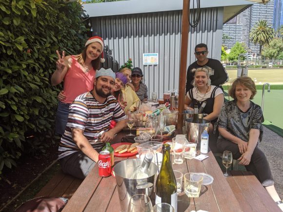 Pro Bono Australia team at the Christmas party