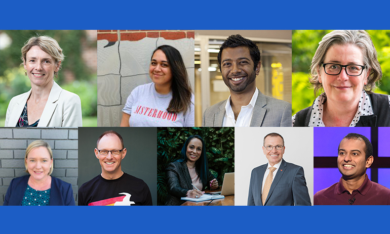 headshots of editorial advisory board